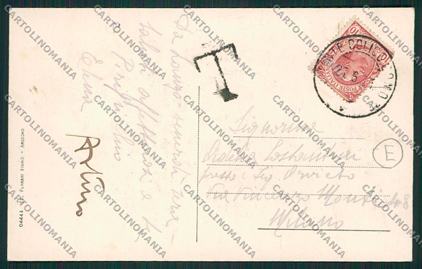Como Lanzo d'Intelvi cartolina QK3587 – retro