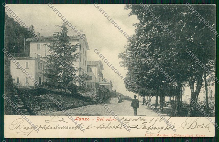 Como Lanzo d'Intelvi cartolina QK3591 – fronte