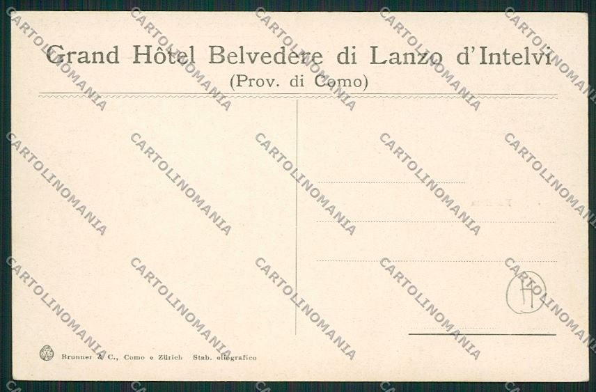 Como Lanzo d'Intelvi cartolina QK3602 – retro