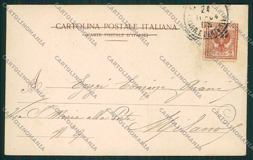 Como Pellio cartolina QK3606 – retro