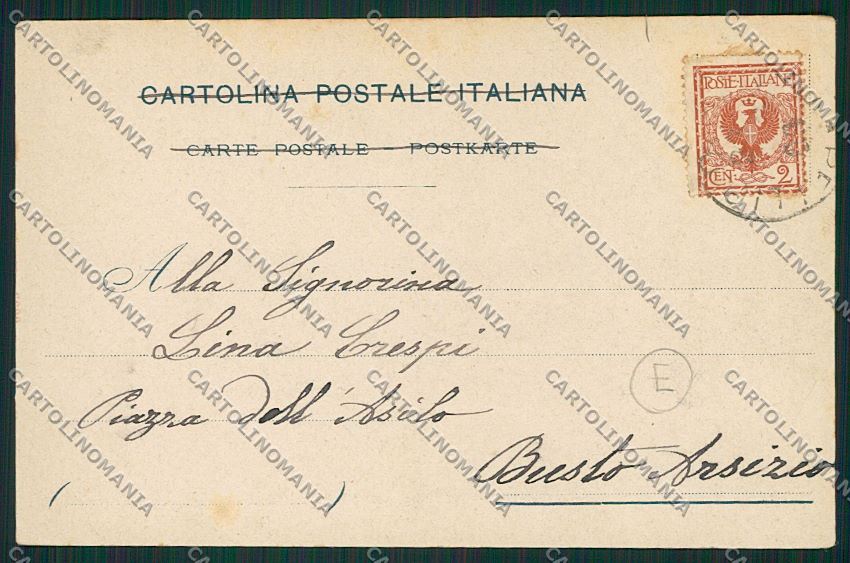 Como Pellio cartolina QK3610 – retro