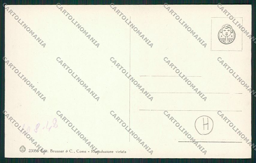 Como Pellio cartolina QK3614 – retro