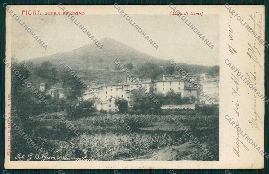 Como Pigra cartolina QK3621 – fronte