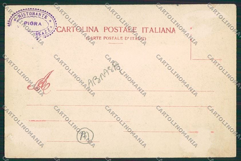 Como Pigra ABRASA cartolina QK3627 – retro