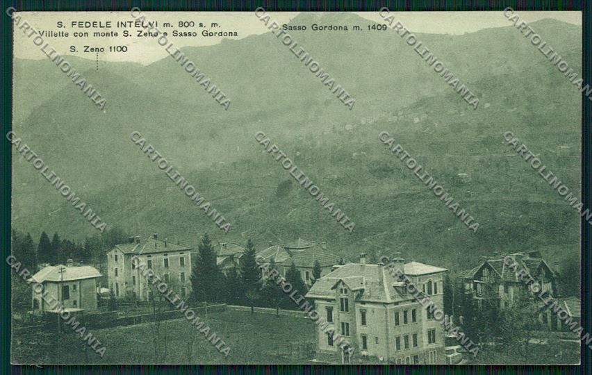 Como San Fedele d'Intelvi cartolina QK3631 – fronte