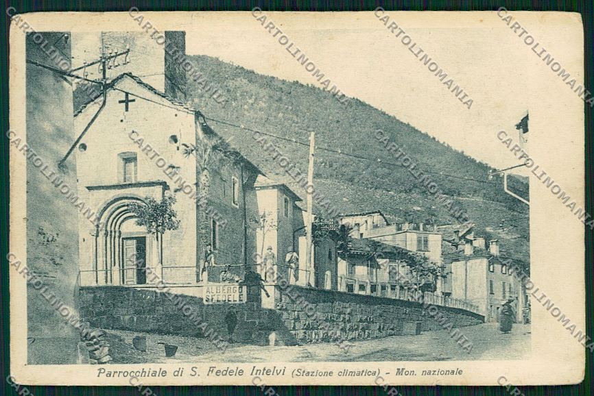 Como San Fedele d'Intelvi STRAPPINI cartolina QK3639 – fronte
