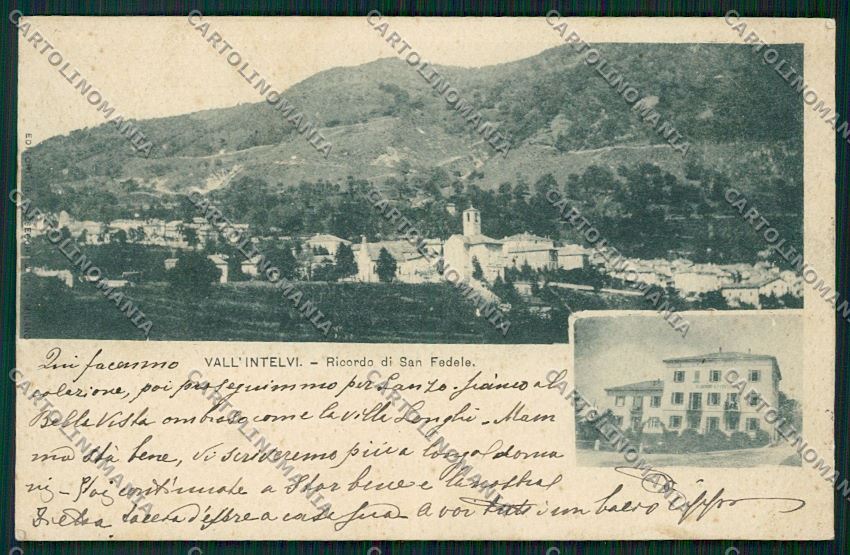 Como San Fedele d'Intelvi cartolina QK3642 – fronte