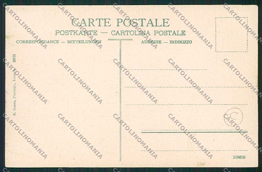 Como Porlezza cartolina QK3648 – retro