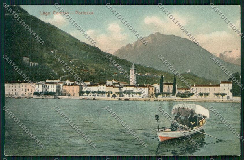 Como Porlezza cartolina QK3653 – fronte