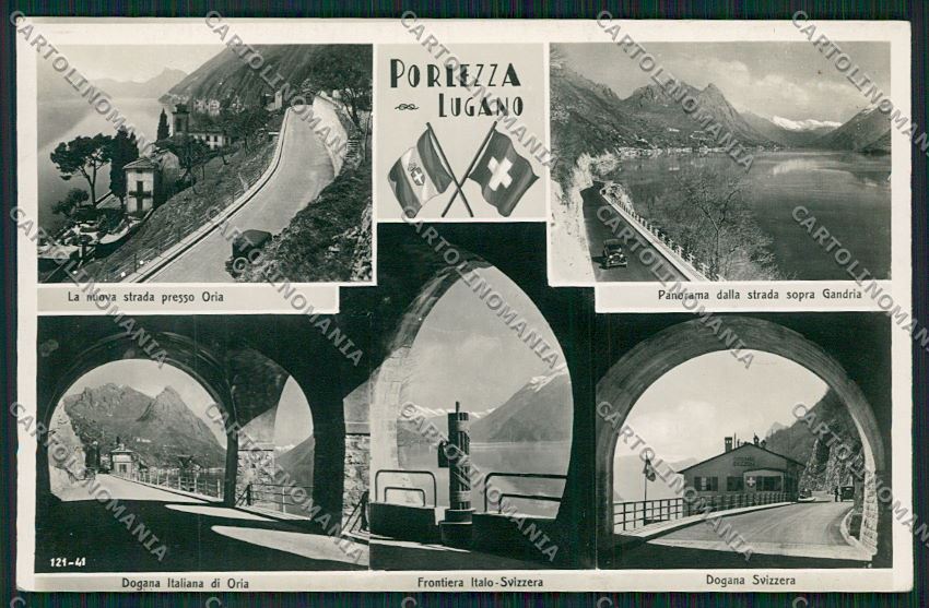 Como Porlezza Oria Foto cartolina QK3656 – fronte