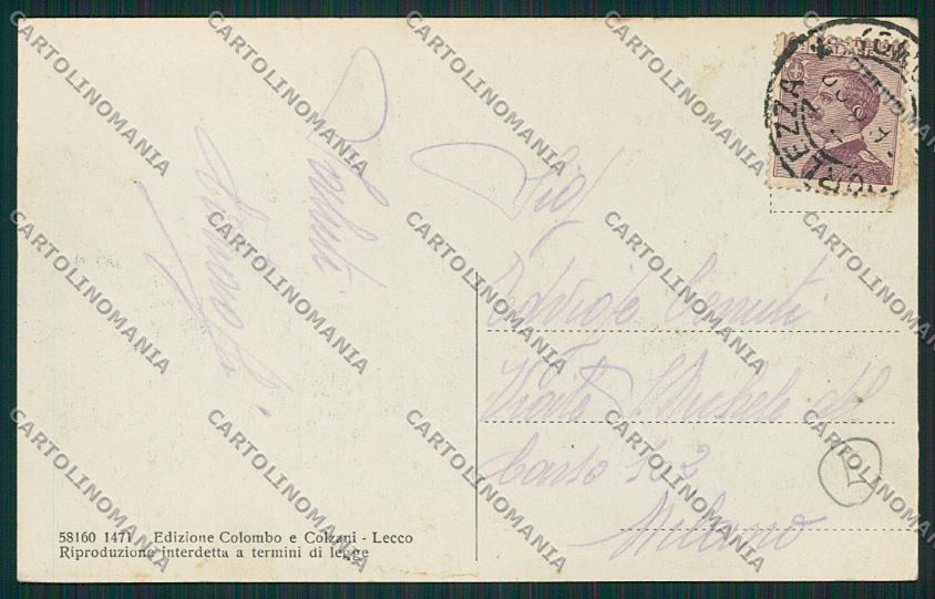 Como Porlezza cartolina QK3657 – retro