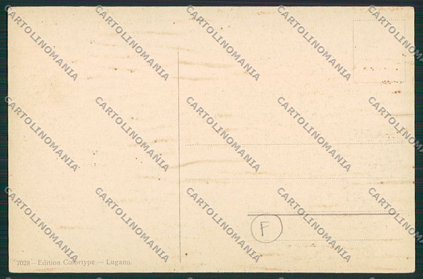 Como Porlezza cartolina QK3663 – retro