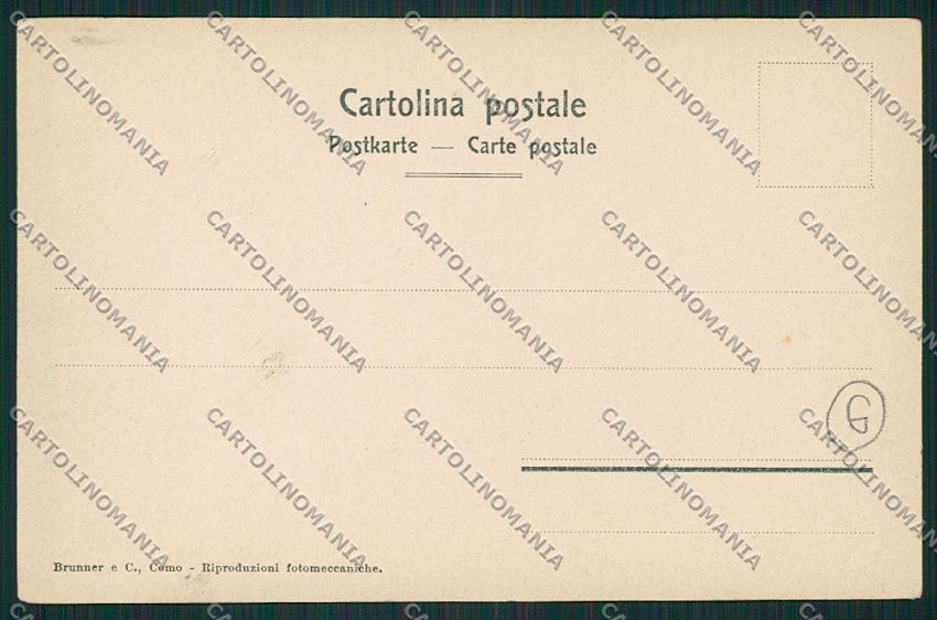 Como Porlezza cartolina QK3664 – retro