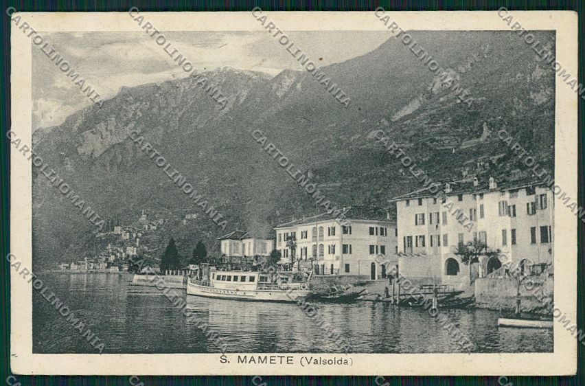 Como San Mamette cartolina QK3669 – fronte