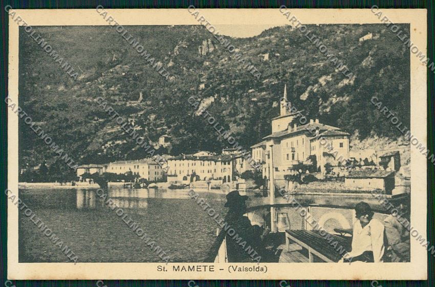 Como San Mamette Battello cartolina QK3670 – fronte