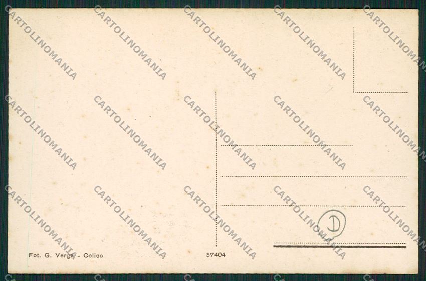 Como San Mamette Battello cartolina QK3670 – retro