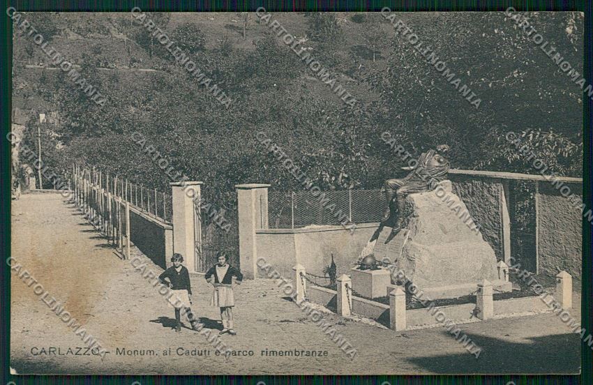 Como Carlazzo cartolina QK3677 – fronte
