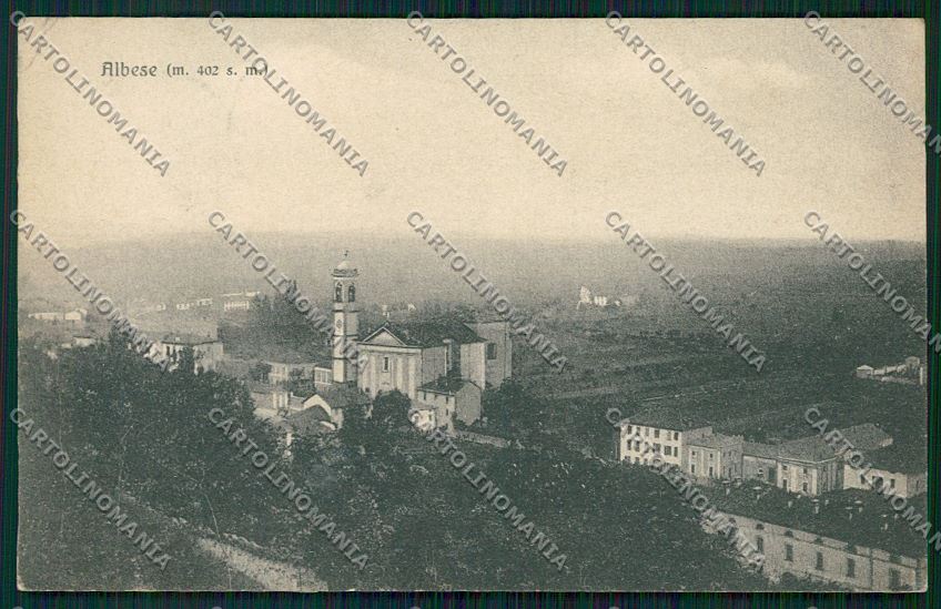 Como Albese con Cassano PIEGHINA cartolina QK3682 – fronte