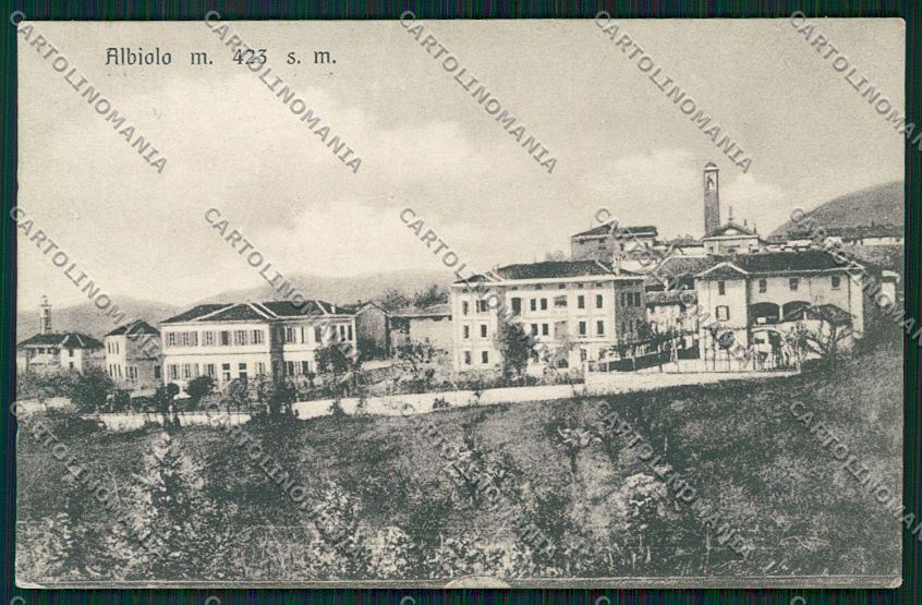 Como Albiolo cartolina QK3686 – fronte