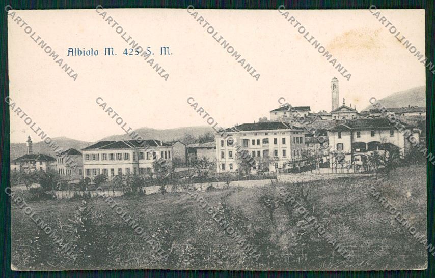 Como Albiolo cartolina QK3688 – fronte