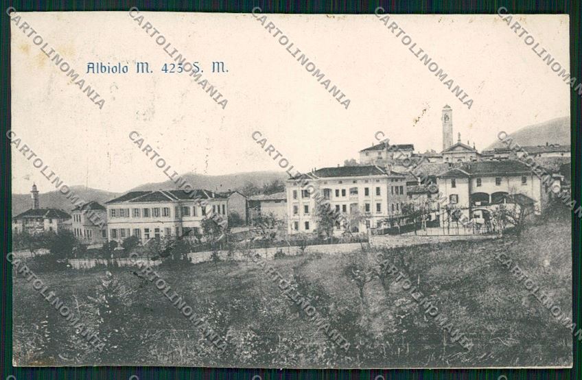 Como Albiolo cartolina QK3690 – fronte