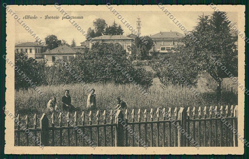 Como Albiolo cartolina QK3691 – fronte