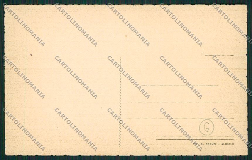 Como Albiolo cartolina QK3691 – retro