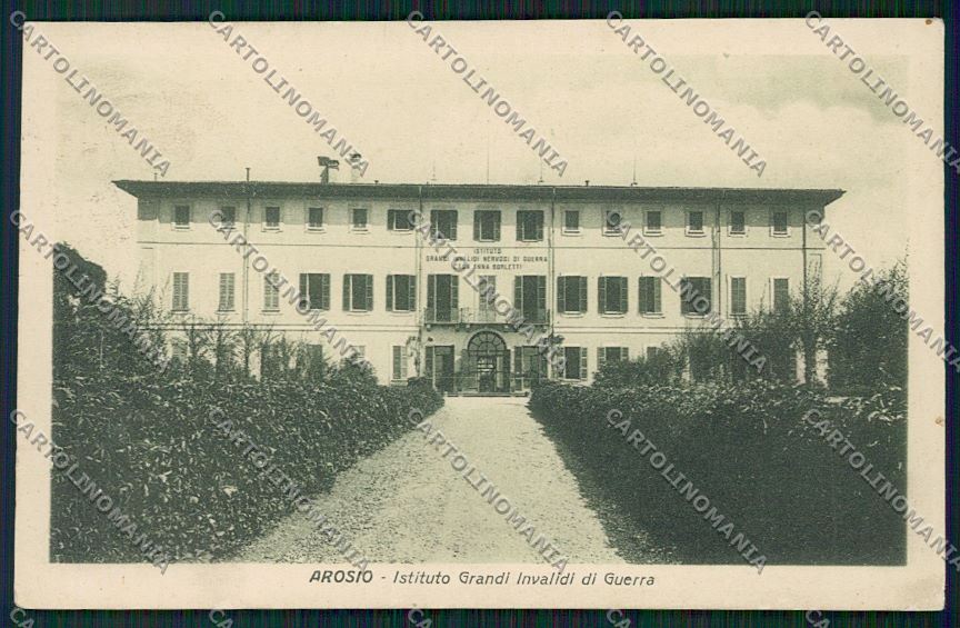 Como Arosio cartolina QK3708 – fronte