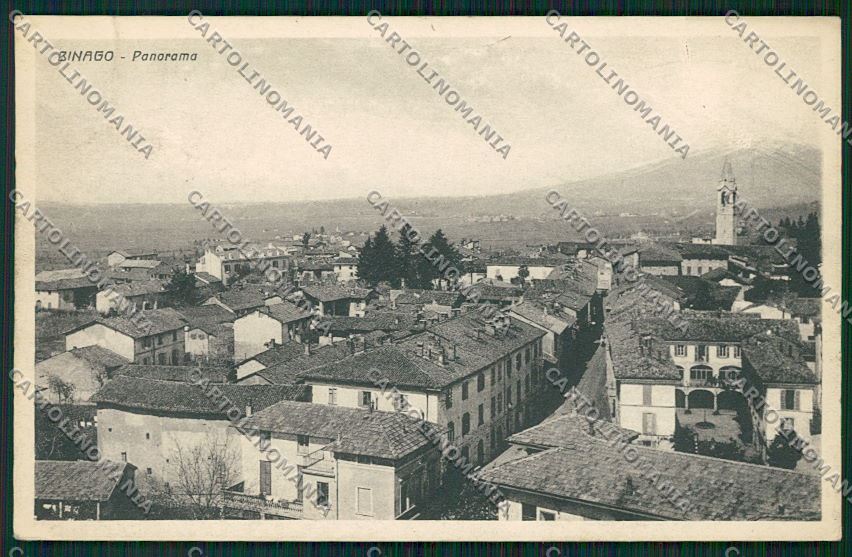 Como Binago cartolina QK3712 – fronte
