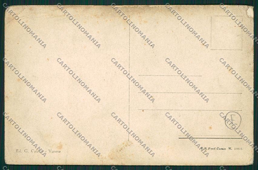 Como Binago PIEGHINE cartolina QK3715 – retro