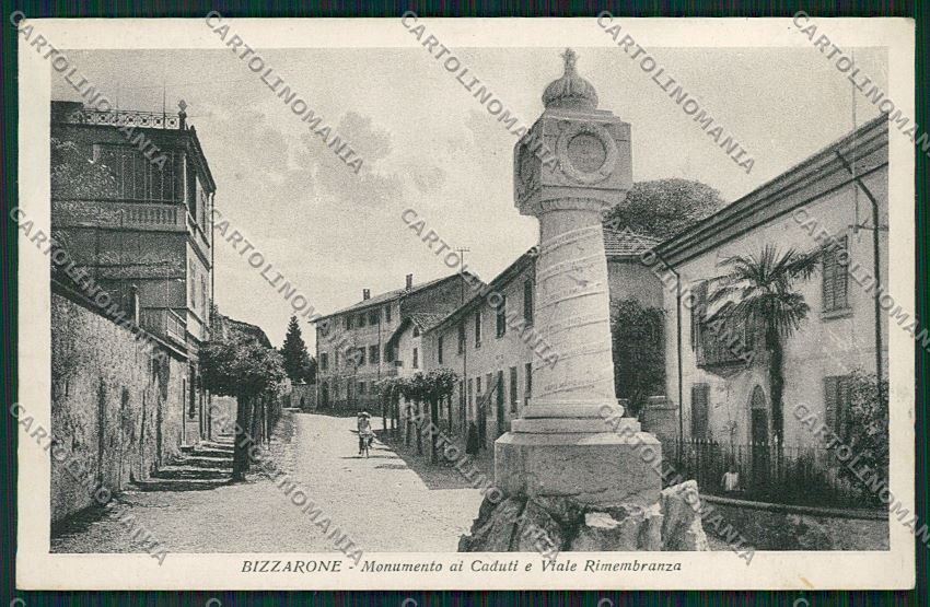 Como Bizzarone cartolina QK3726 – fronte