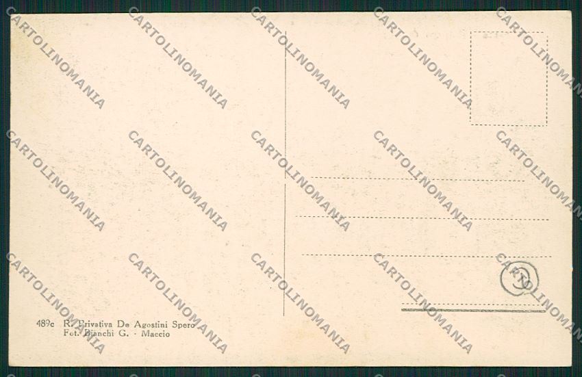 Como Bulgarograsso cartolina QK3728 – retro