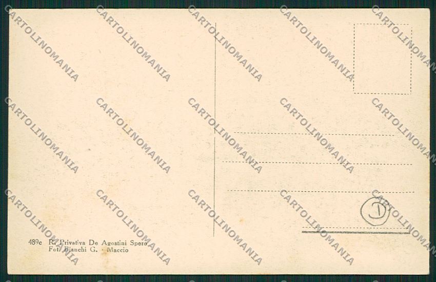 Como Bulgarograsso cartolina QK3729 – retro