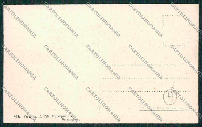 Como Bulgarograsso cartolina QK3730 – retro
