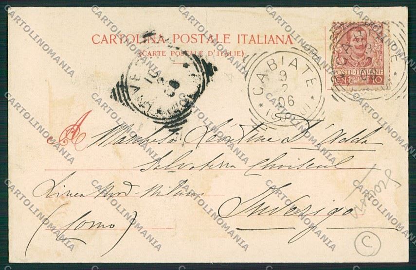 Como Cabiate SCOLLATA cartolina QK3733 – retro