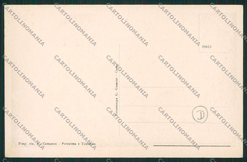 Como Cadorago Caslino al Piano cartolina QK3736 – retro