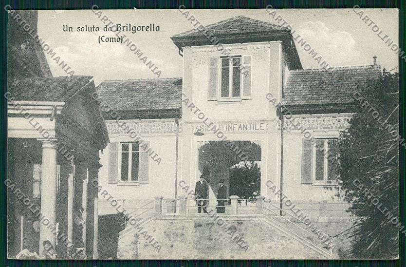 Como Cadorago Brilgorello Bulgorello cartolina QK3737 – fronte