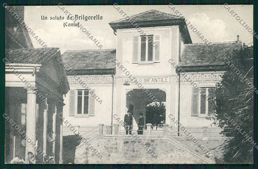 Como Cadorago Brilgorello Bulgorello cartolina QK3740 – fronte