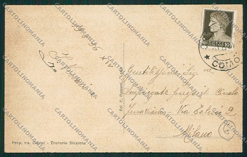 Como Cadorago cartolina QK3741 – retro