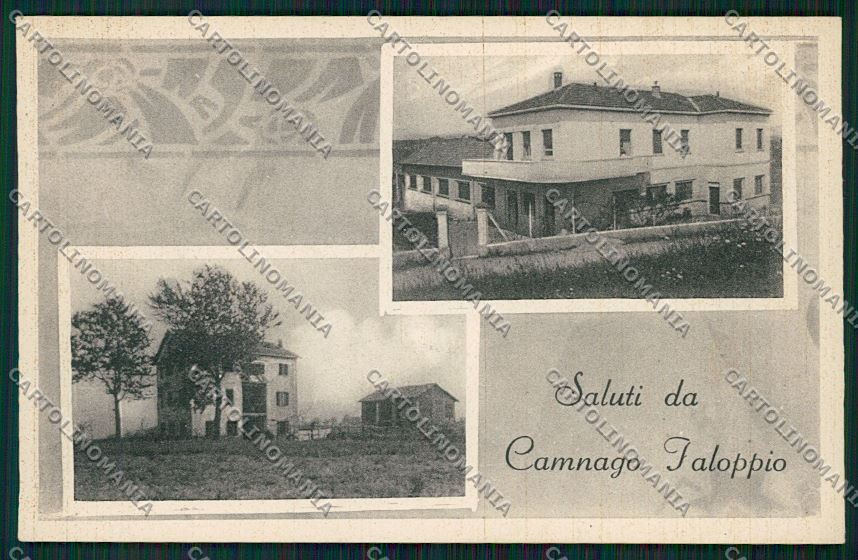 Como Faloppio Saluti da cartolina QK3751 – fronte