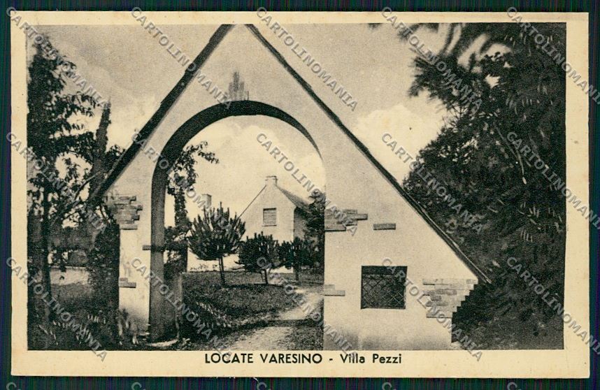Como Locate Varesino cartolina QK3754 – fronte