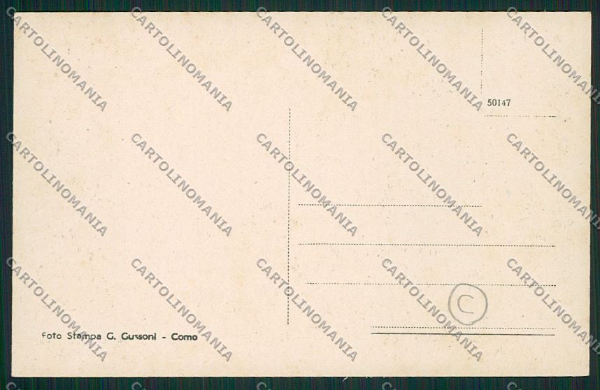 Como Locate Varesino cartolina QK3754 – retro