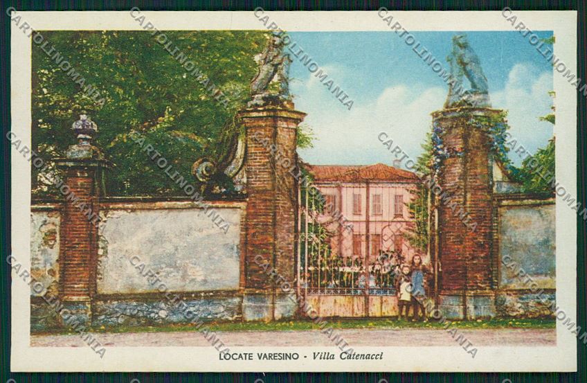 Como Locate Varesino cartolina QK3757 – fronte