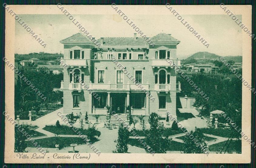 Como Lurate Caccivio cartolina QK3765 – fronte