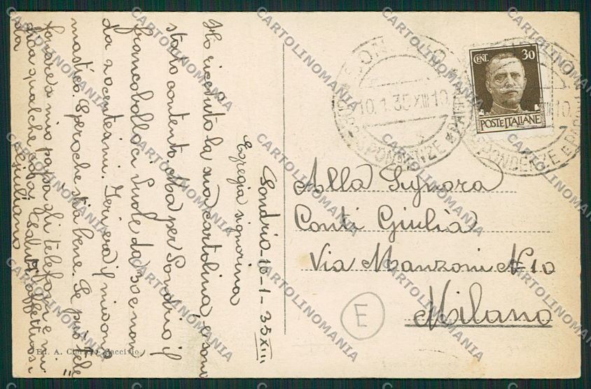 Como Lurate Caccivio cartolina QK3765 – retro