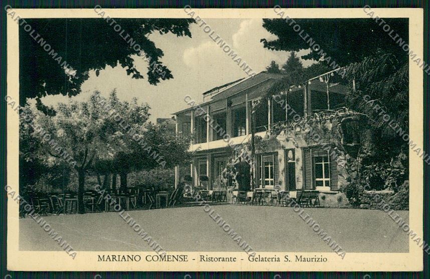 Como Mariano Comense PIEGA cartolina QK3781 – fronte