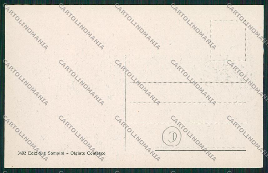 Como Olgiate Comasco cartolina QK3804 – retro