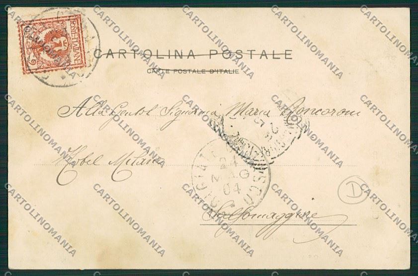 Como Olgiate Comasco cartolina QK3808 – retro