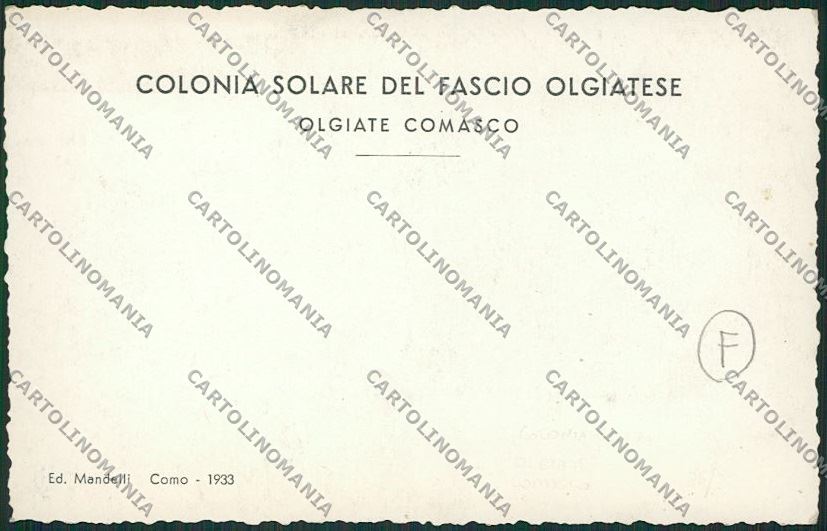 Como Olgiate Comasco Foto cartolina QK3821 – retro
