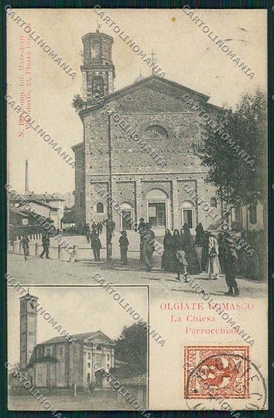 Como Olgiate Comasco cartolina QK3828 – fronte